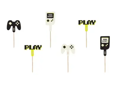 Gamer kage toppers