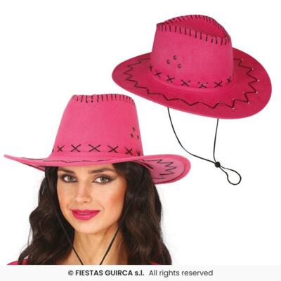 Cowboyhat - Fuchsia Pink