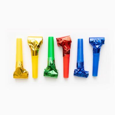 Rysler 6 stk. - Metallisk