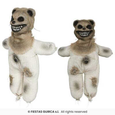 Uhyggelig bamse - 60 cm