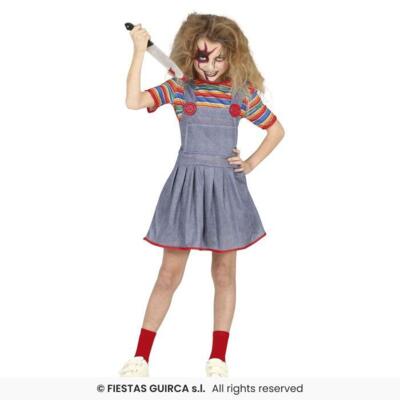 Chucky pige kostume