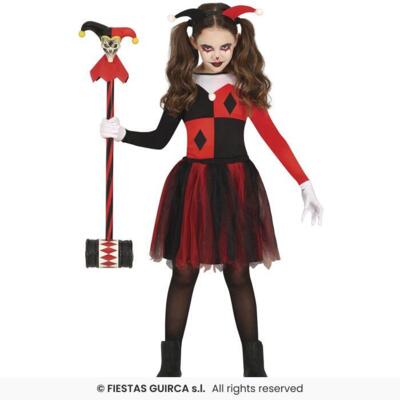 Harlekin Kostume til Piger