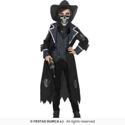 Gothic Cowboy Kostume til børn
