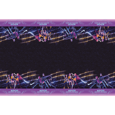 K-pop Demon Hunters plastikdug - 120x180 cm