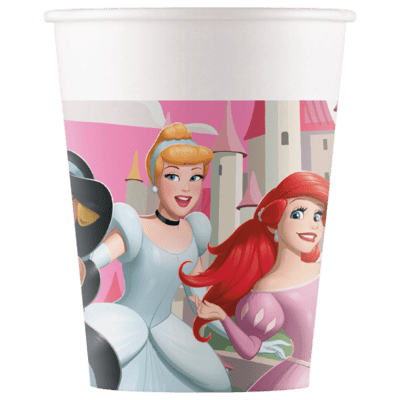 Disney prinsesse papkrus - 8 stk.