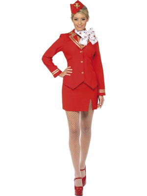 Stewardesse Rød