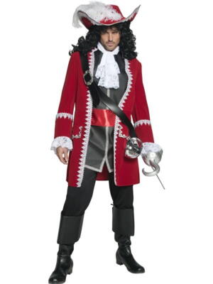 Jack den røde Pirat Kostume