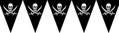 Piratflag guirlande