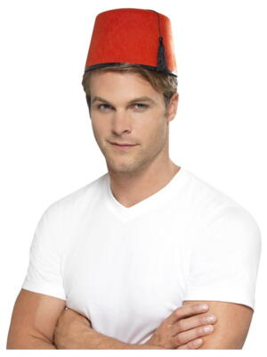 Fez Hat rød