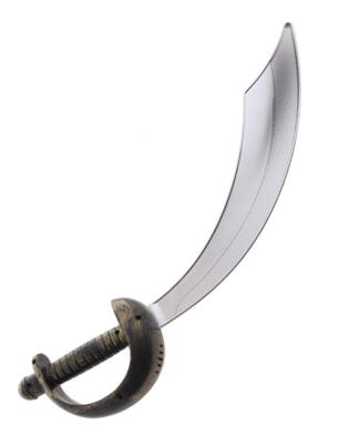 Pirat sværd 46cm med bredt greb