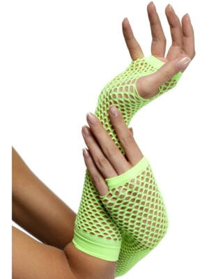 Net handsker i neon grøn