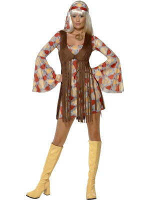 Hippie kjole kort