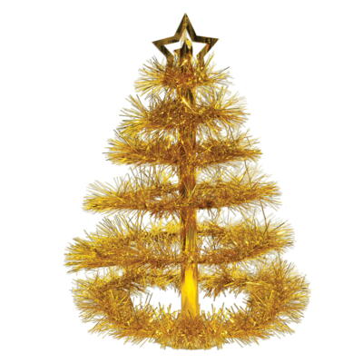 Juletræ i guld