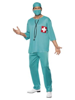 Kirurg kostume